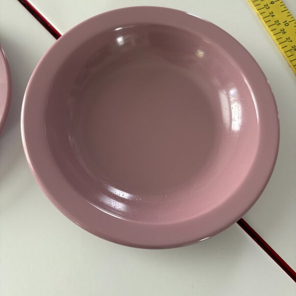 Vintage Dallas Ware Melmac Bowls: Dusty Rose Pink, Set of 4 - Picture 5 of 7